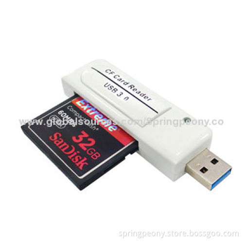 Promotional High-quality USB3.0 CF Card Reader Driver with LED Indicated Lamp